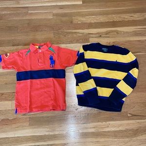 BUNDLE of THREE Boys Polo tops